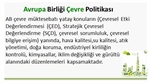 Avrupa Birliği Çevre Politikası